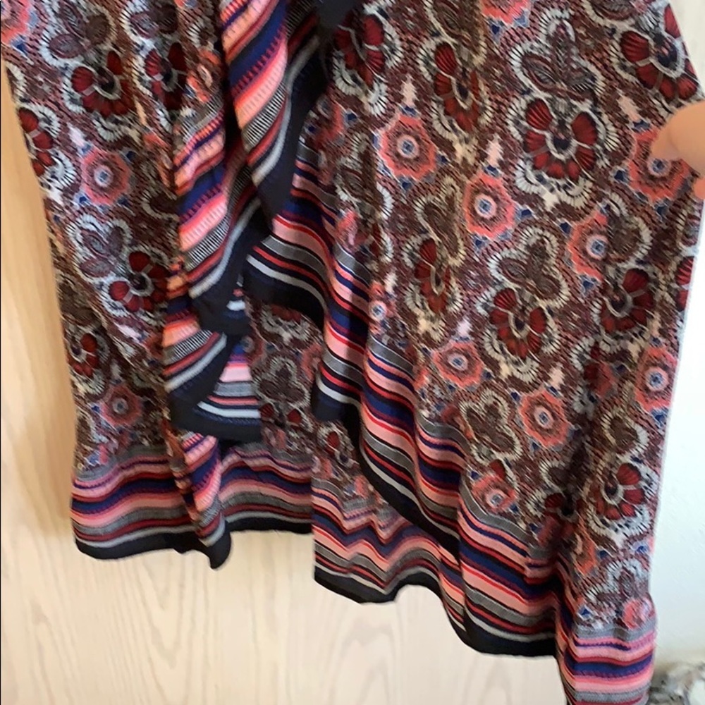 High-Low Wrap Dress - Picture 2 of 7